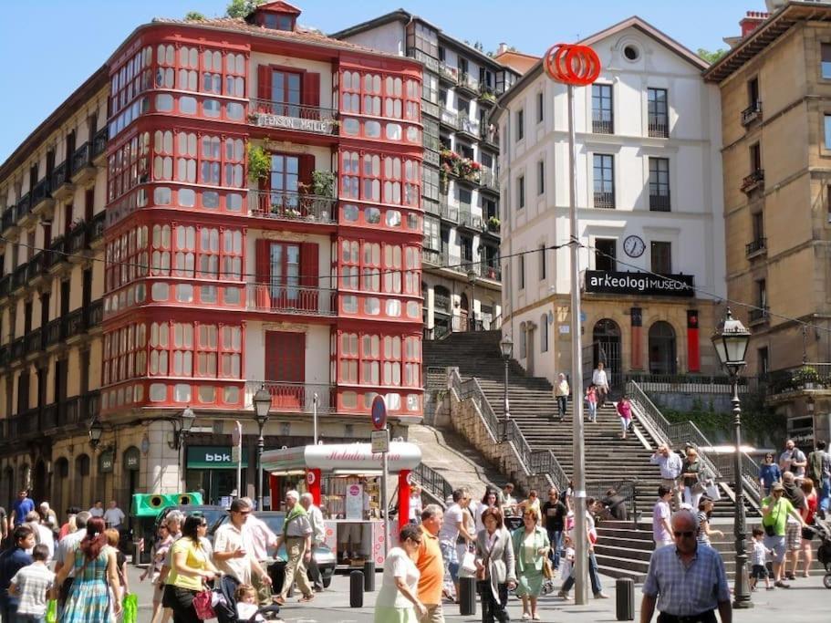 La Casita Verde. Metro Cerca Del Casco Viejo بلباو المظهر الخارجي الصورة